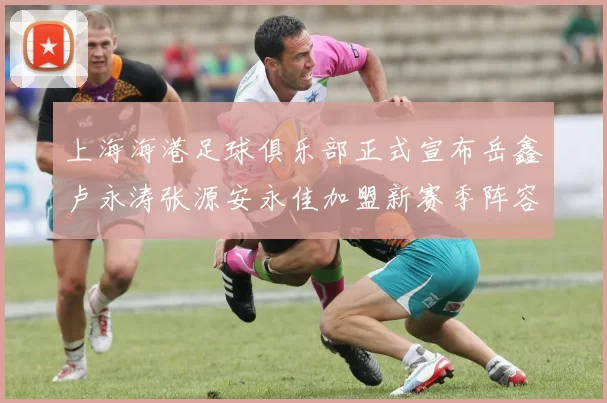 上海海港足球俱乐部正式宣布岳鑫卢永涛张源安永佳加盟新赛季阵容更新